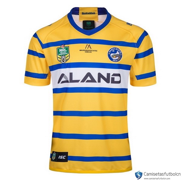 Camiseta Parramatta Eels Segunda equipo 2018 Amarillo